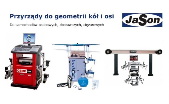 Przyrządy do geometrii kół i osi